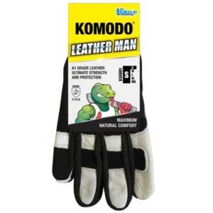 KOMODO Leather Man Gloves Heavy Duty